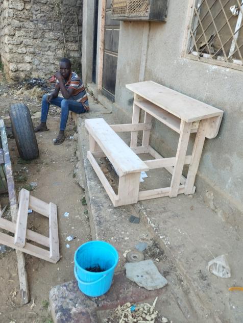 Bau Schulbank Teil 3