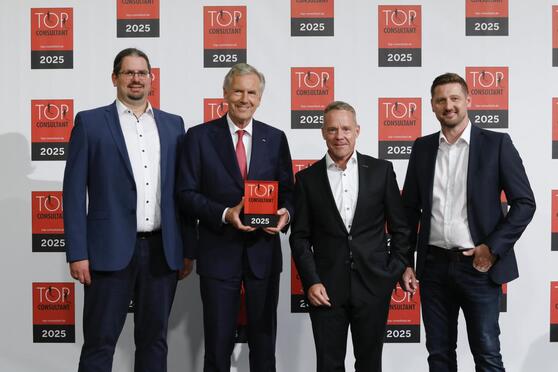 DCI zum dritten Mal als TOP CONSULTANT ausgezeichnet!